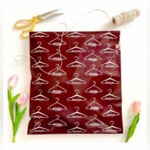 QTY 15 + 15 TY Stickers POSH Hangers Poly Mailer Bundle NEW